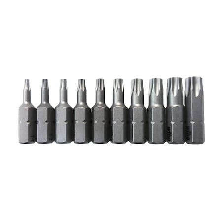 Wiha Torx Insert Bit Set 10 Pc 72595